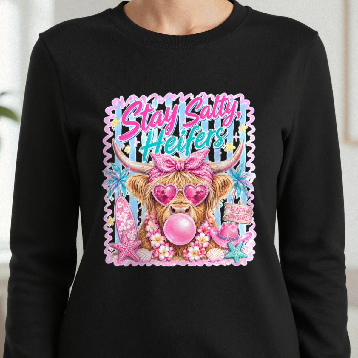 Stay Salty Heifers T-Shirt & Sweatshirt in another colour