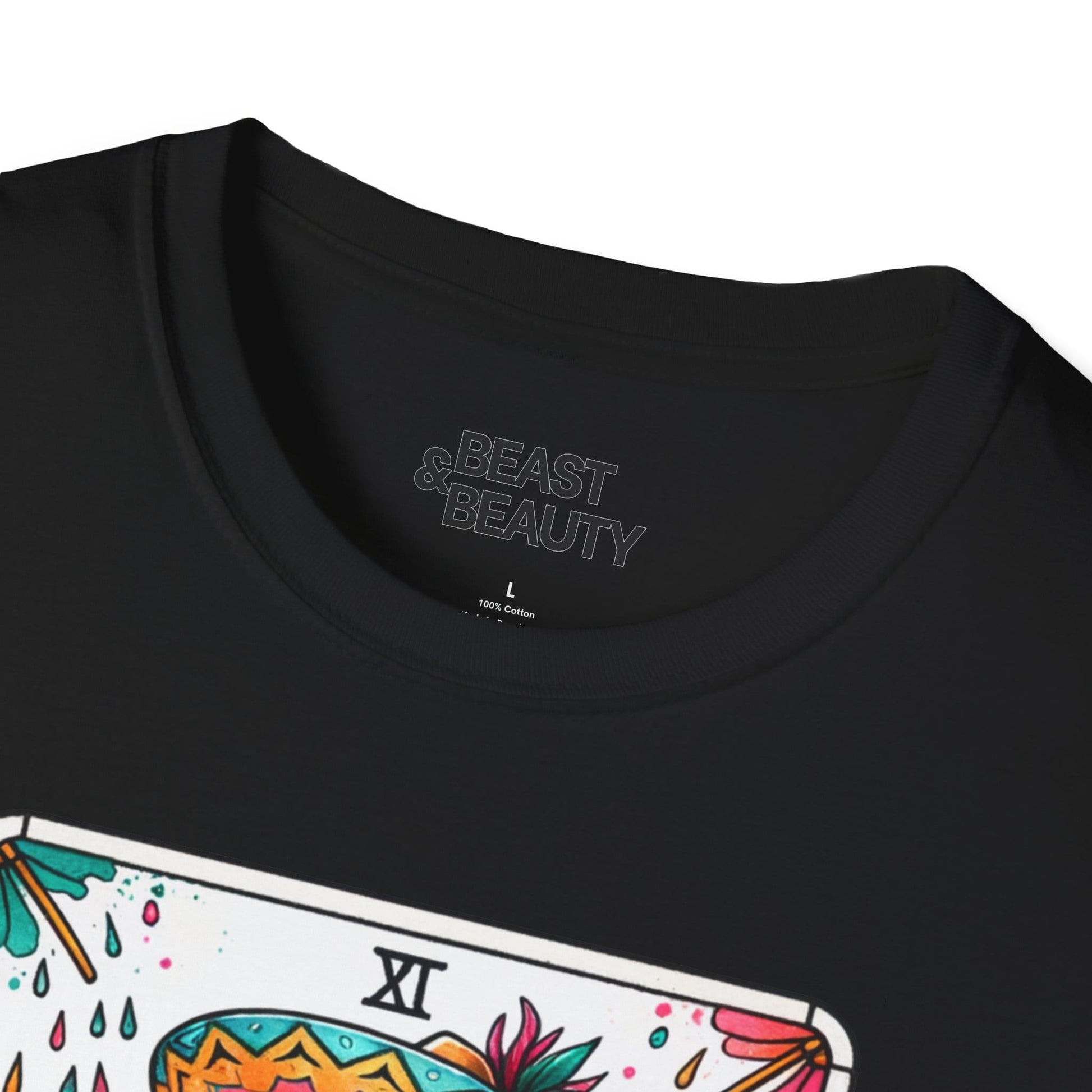 stay salty tarot graphic t-shirt t-shirt eighth colour product image