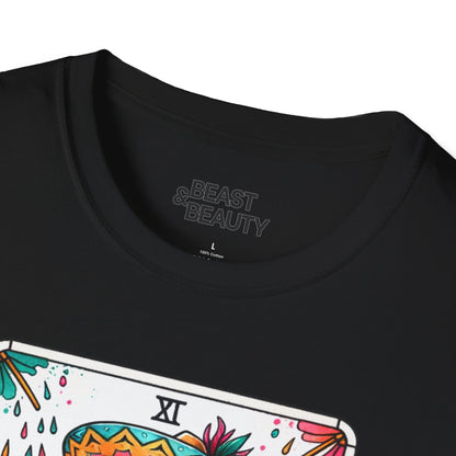 stay salty tarot graphic t-shirt t-shirt eighth colour product image