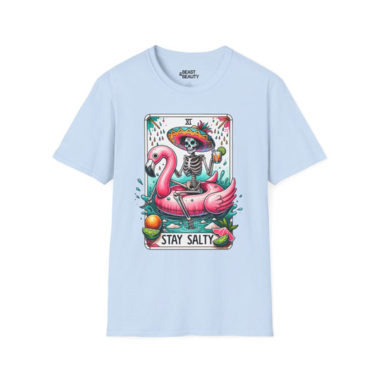 stay salty tarot graphic t-shirt t-shirt alternate colour product image