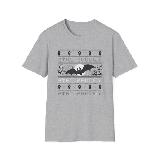 Stay Spooky Bat Halloween Graphic T-Shirt