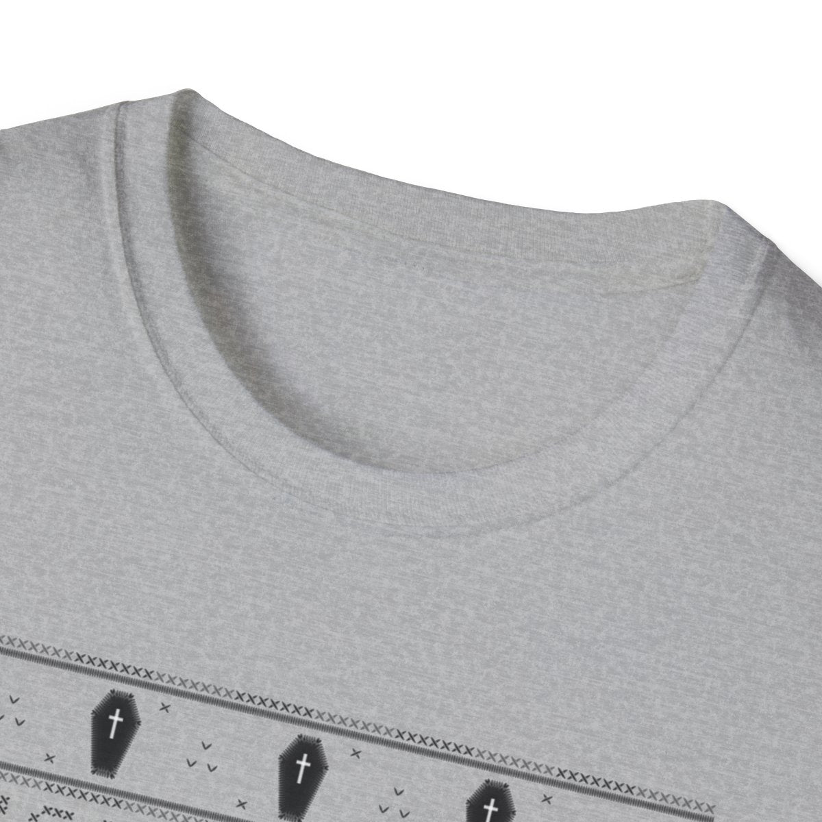 unisex halloween t-shirt with bat and spooky season graphic