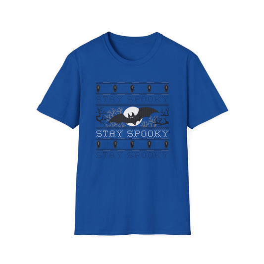 Stay Spooky Bat Halloween Graphic T-Shirt