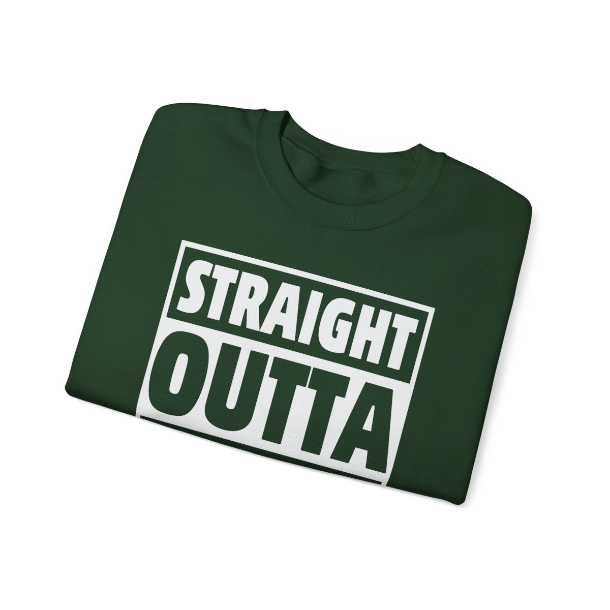 Straight Outta Money #DadLife Sweatshirt - funny sweatshirt by Cheeky Business