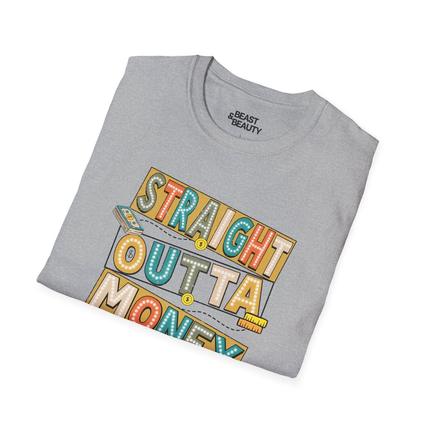 straight outta money dadlife t-shirt t-shirt Father's Day gift idea image 10