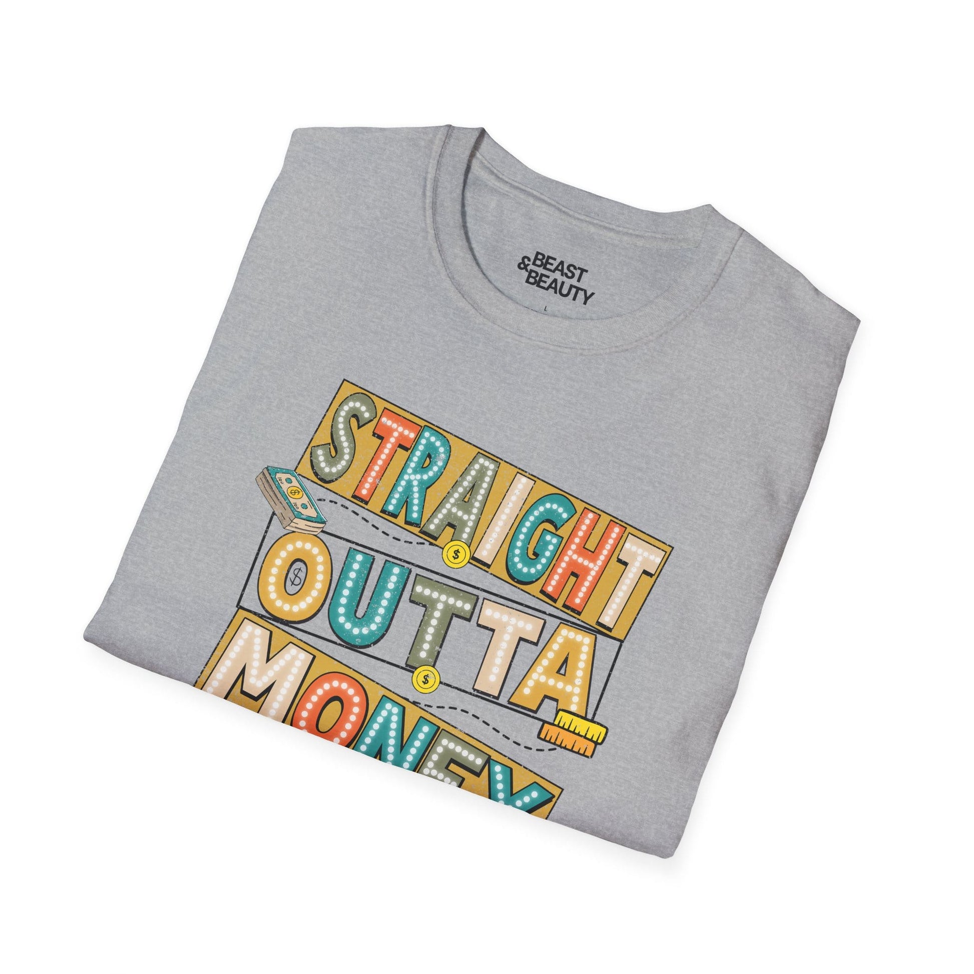 straight outta money dadlife t-shirt t-shirt Father's Day gift idea image 10