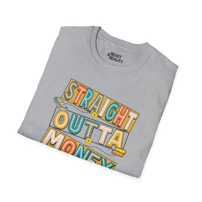 straight outta money dadlife t-shirt t-shirt Father's Day gift idea image 10