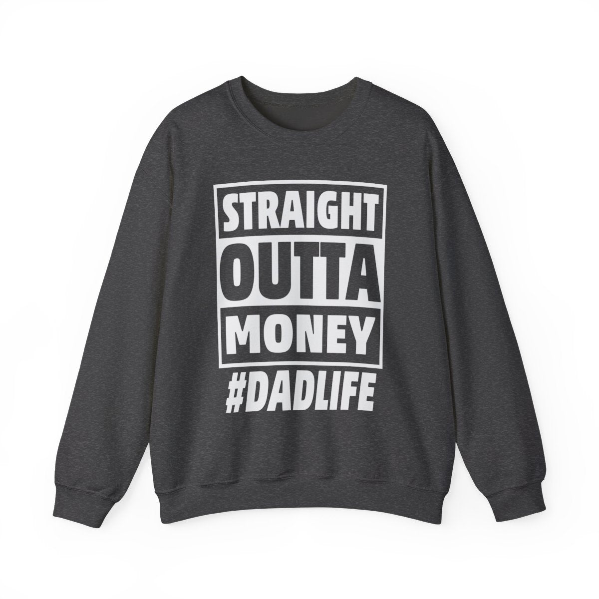 red sweatshirt with straight outta whiskey alcohol humor print