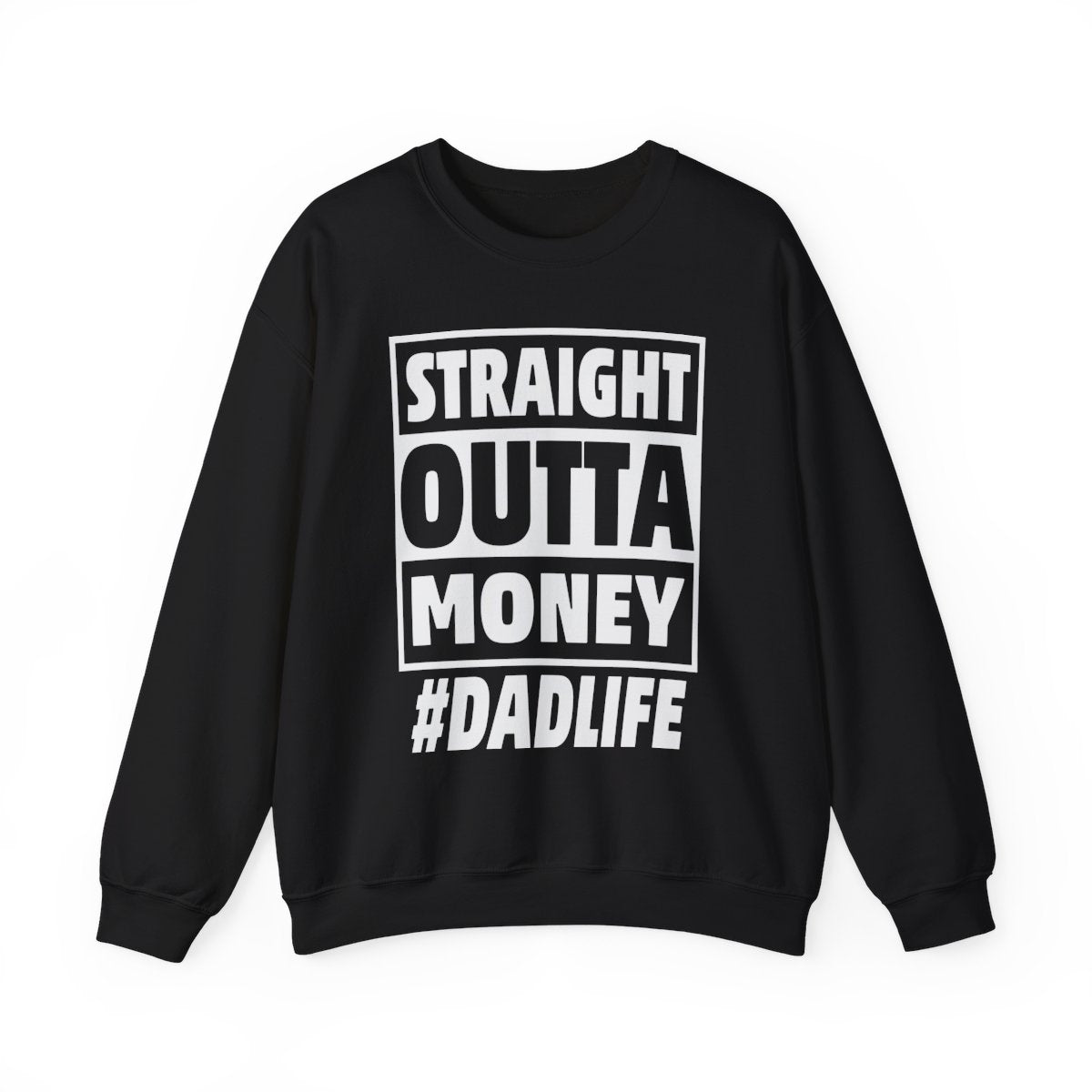 maroon sweatshirt with straight outta whiskey bold graphic print