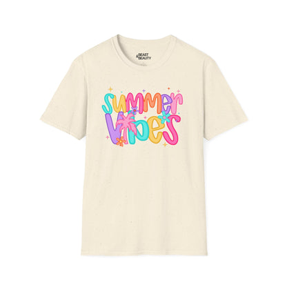 summer vibes t-shirt natural t-shirt gift gift idea