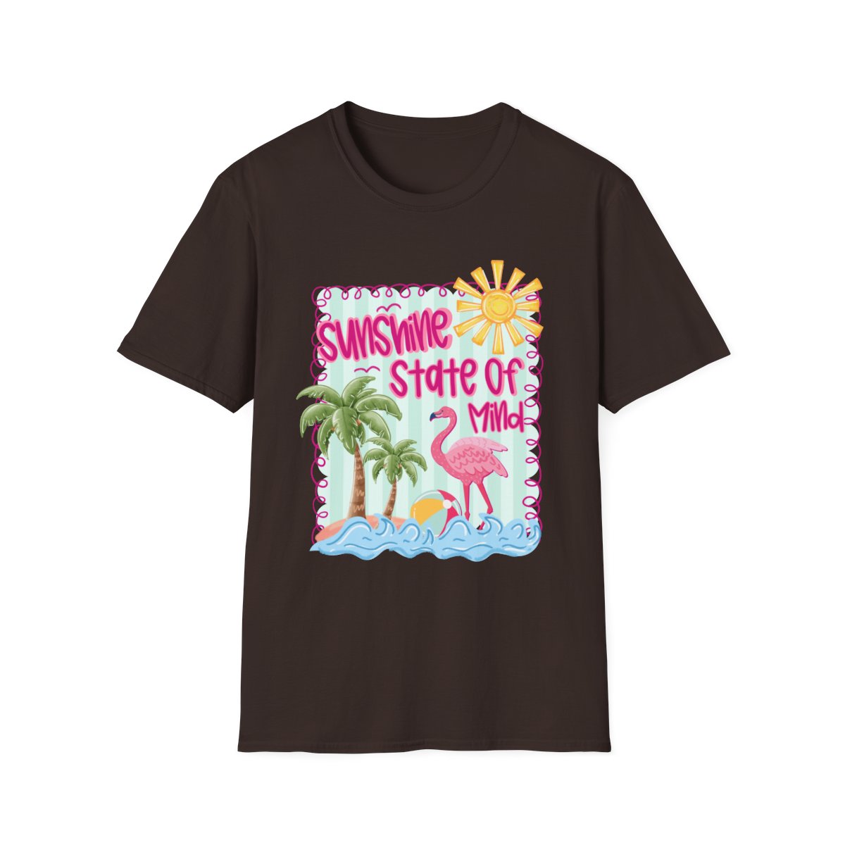 Sunshine State of Mind T-Shirt - funny t-shirt by Cheeky Business