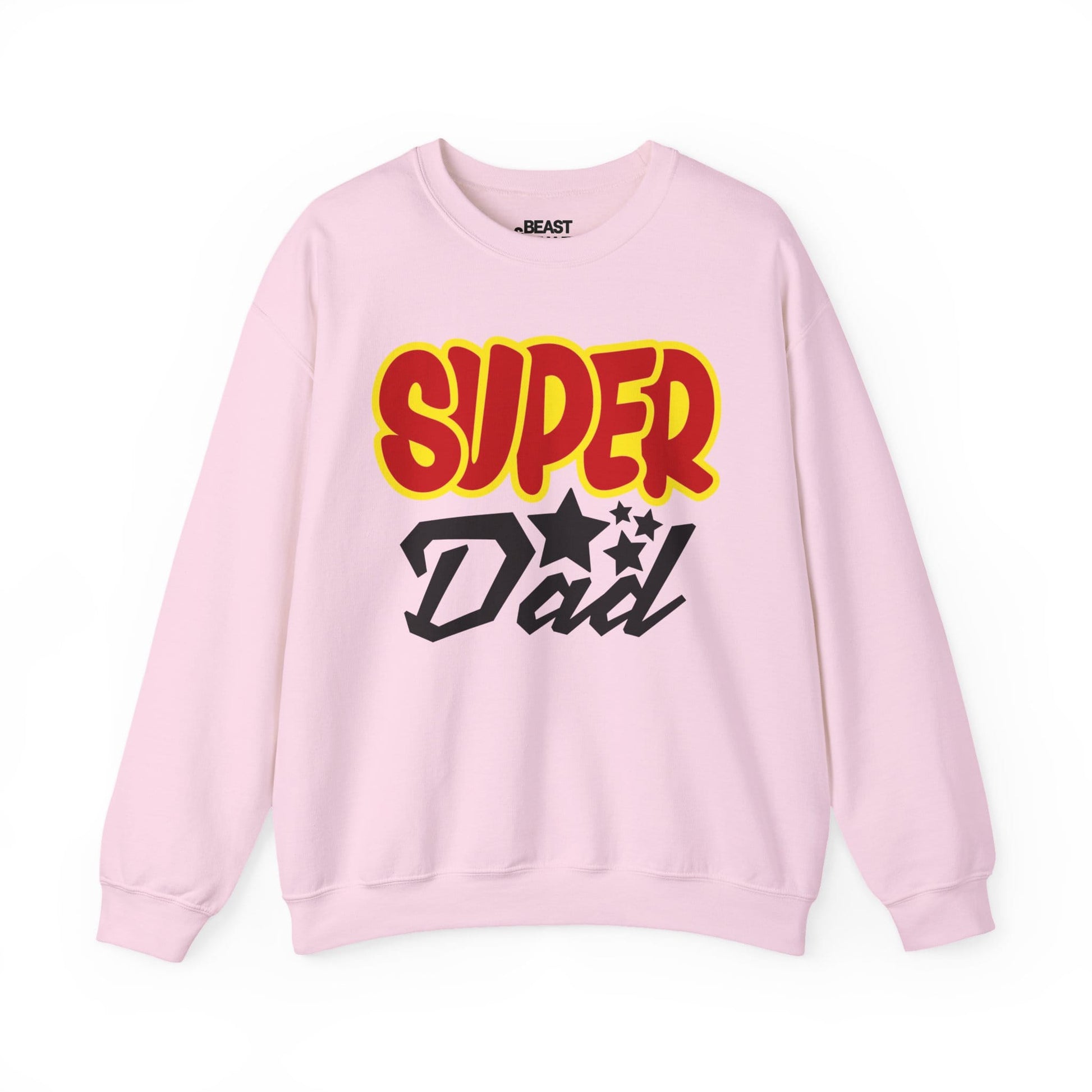 super dad sweatshirt light pink sweatshirt Father's Day gift idea
