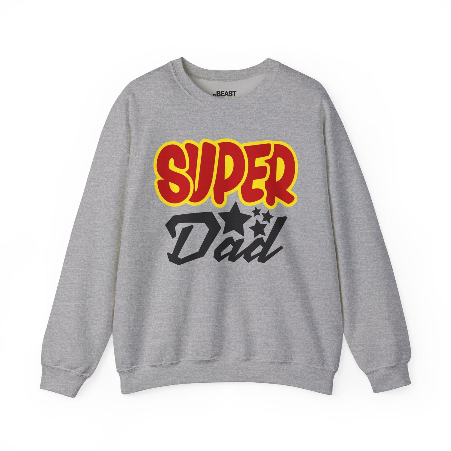 super dad sweatshirt sport grey sweatshirt Father's Day gift idea