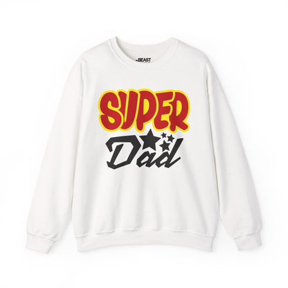 super dad sweatshirt white sweatshirt Father's Day gift idea