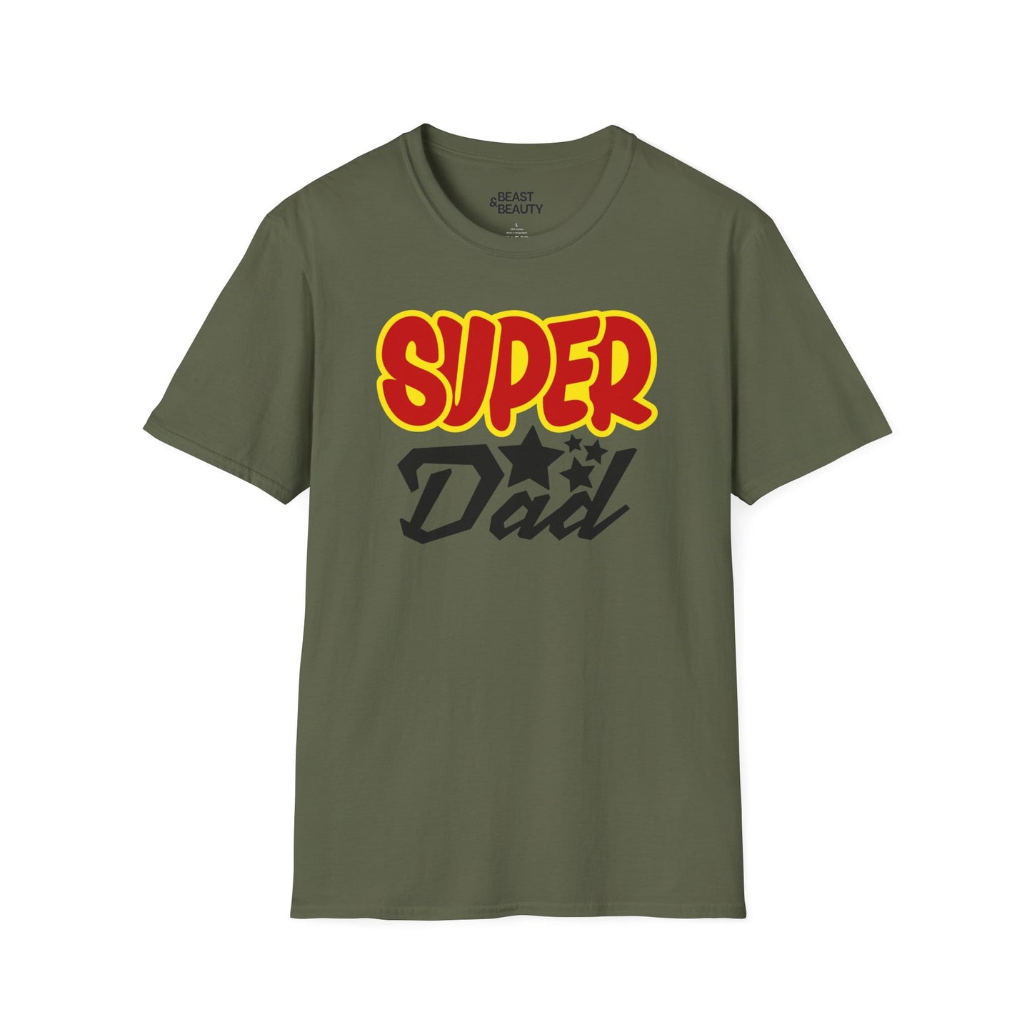 super dad t-shirt t-shirt fifth colour product image