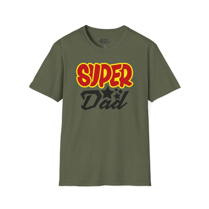 super dad t-shirt t-shirt fifth colour product image