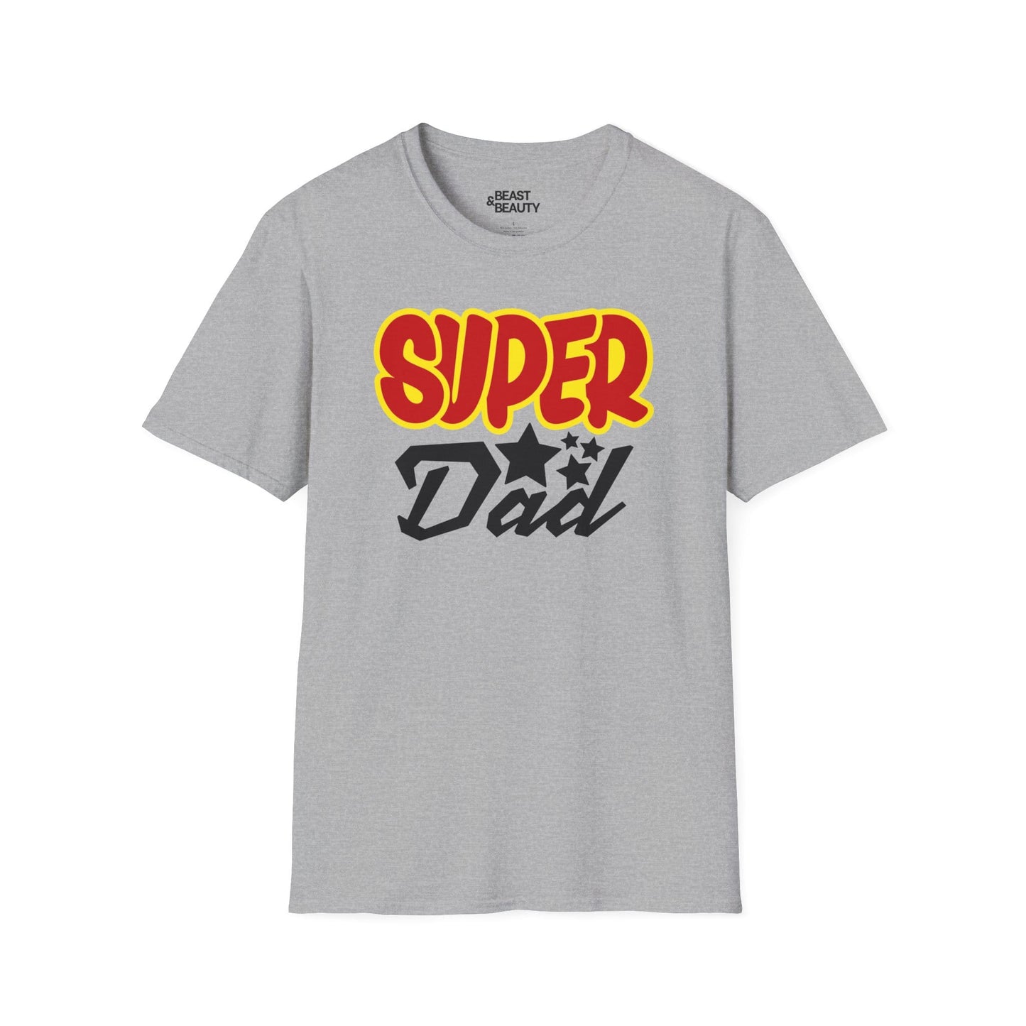 super dad t-shirt t-shirt alternate colour product image