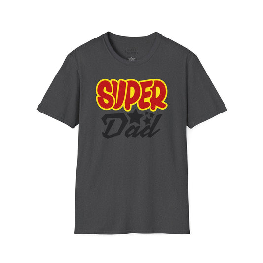 super dad t-shirt t-shirt front product image