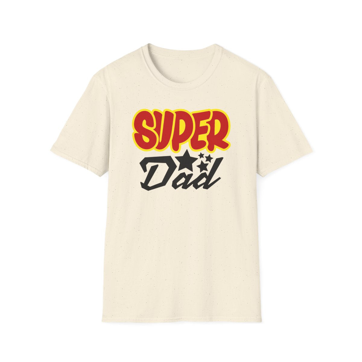 royal blue t-shirt with super dad funny fathers day gift design