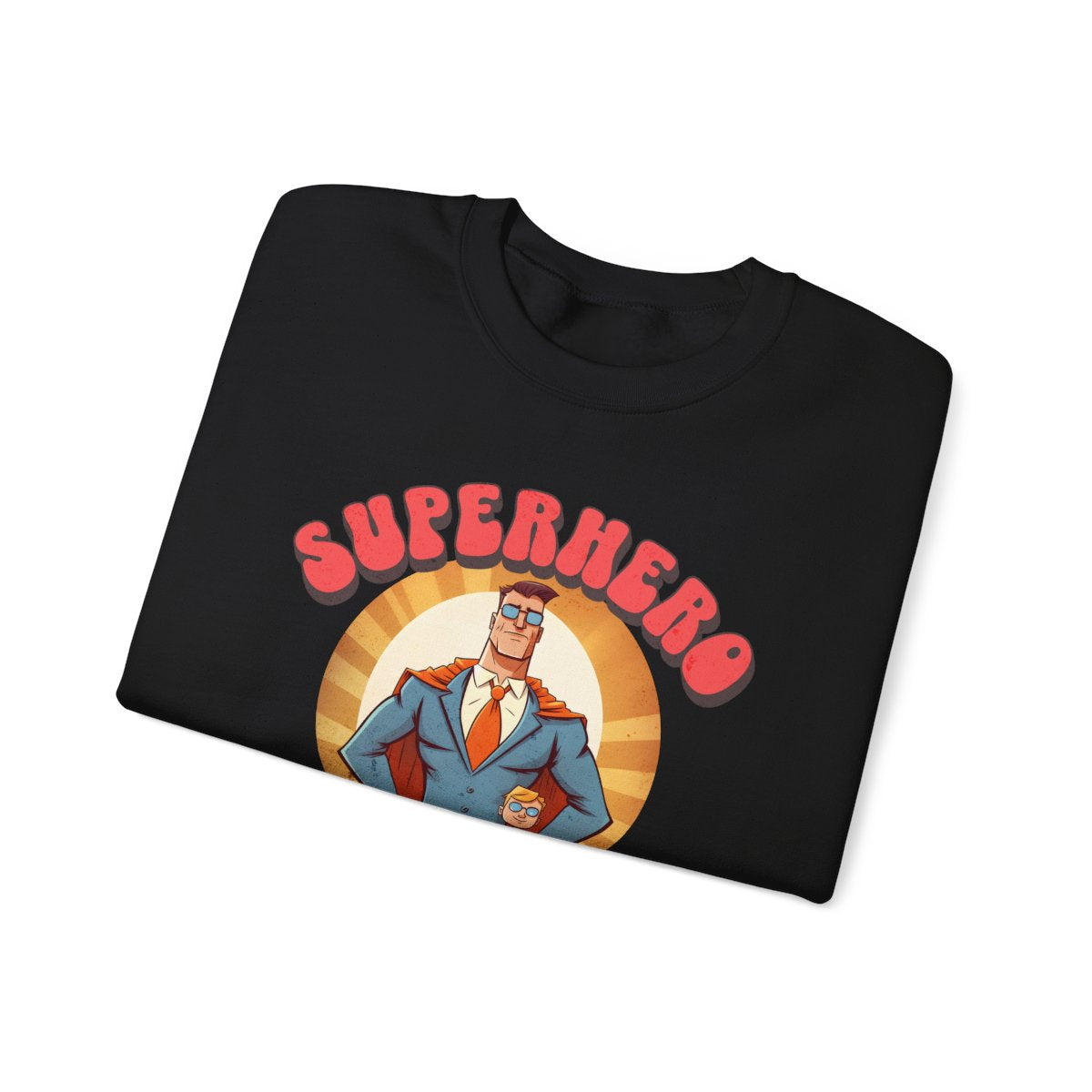 Superhero In Ties Sweatshirt - funny sweatshirt by Cheeky Business