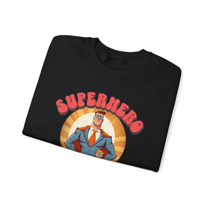Superhero In Ties Sweatshirt - funny sweatshirt by Cheeky Business