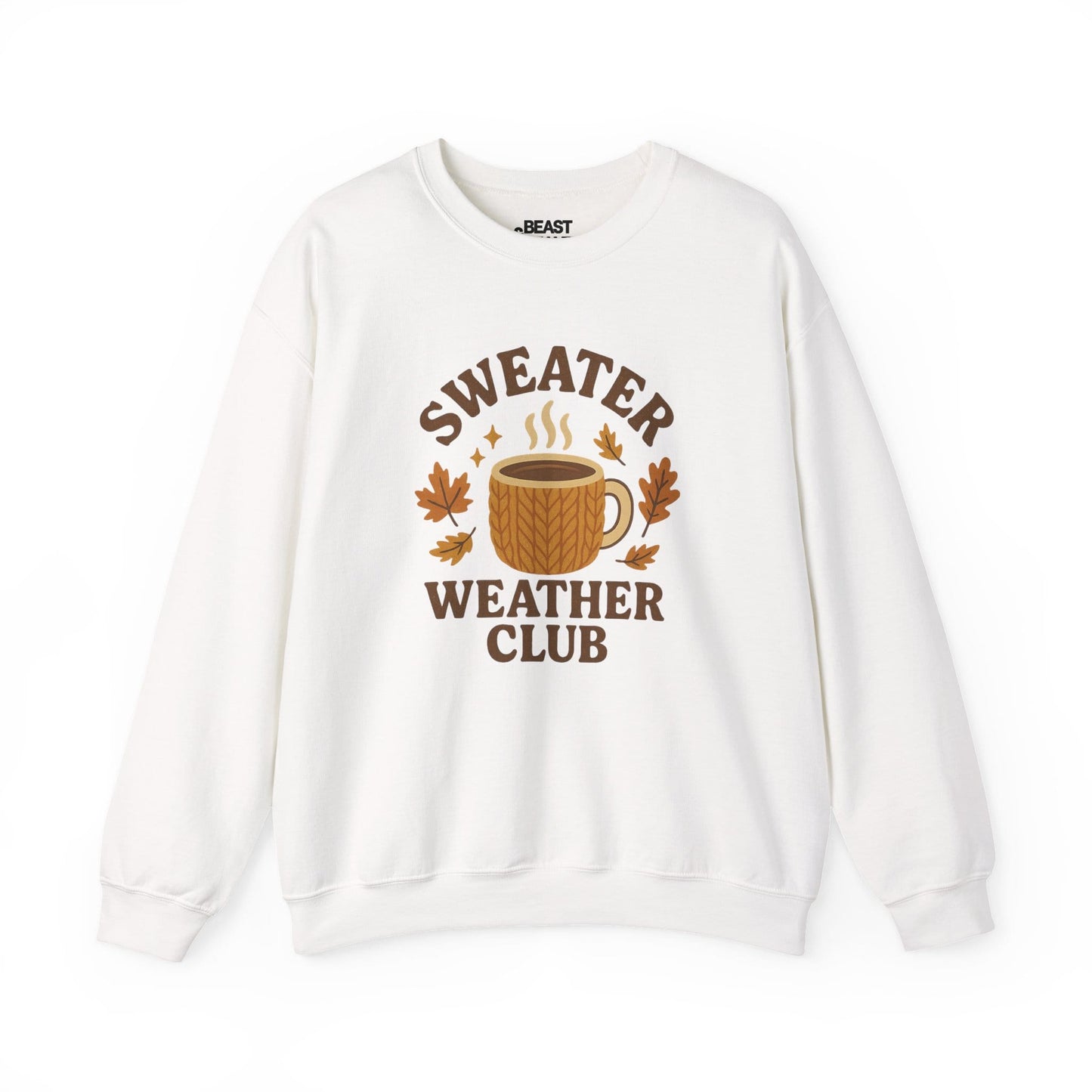 sweater weather club sweatshirt white sweatshirt gift gift idea