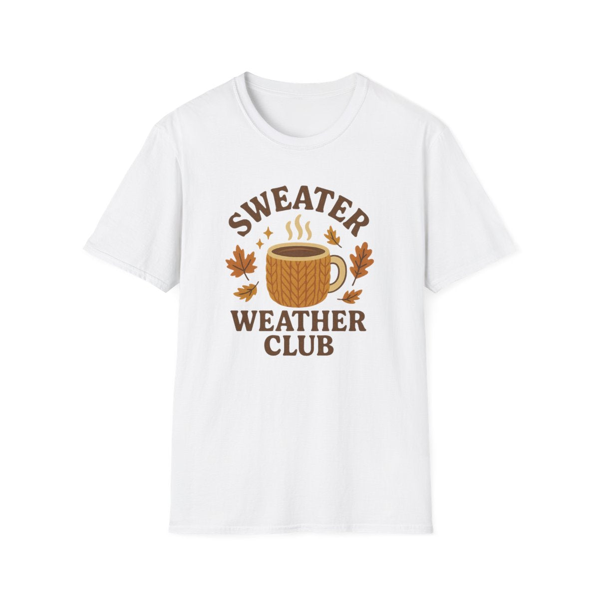 sport grey t-shirt with sweater weather club design