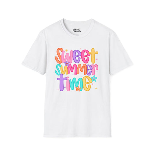 sweet summer time t-shirt white t-shirt gift gift idea
