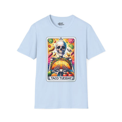 taco tuesday tarot graphic t-shirt t-shirt fifth colour product image