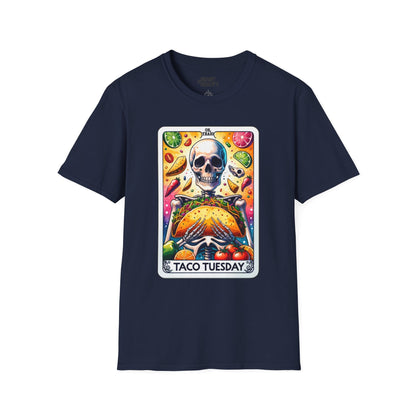 taco tuesday tarot graphic t-shirt t-shirt second colour product image