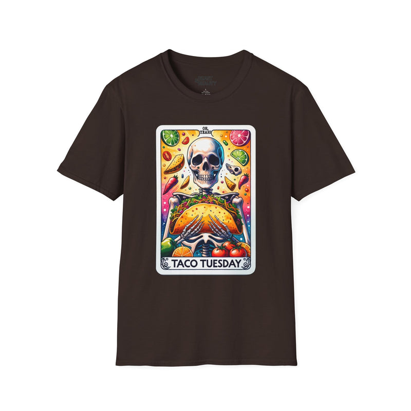 Taco Tuesday Tarot Graphic T-Shirt