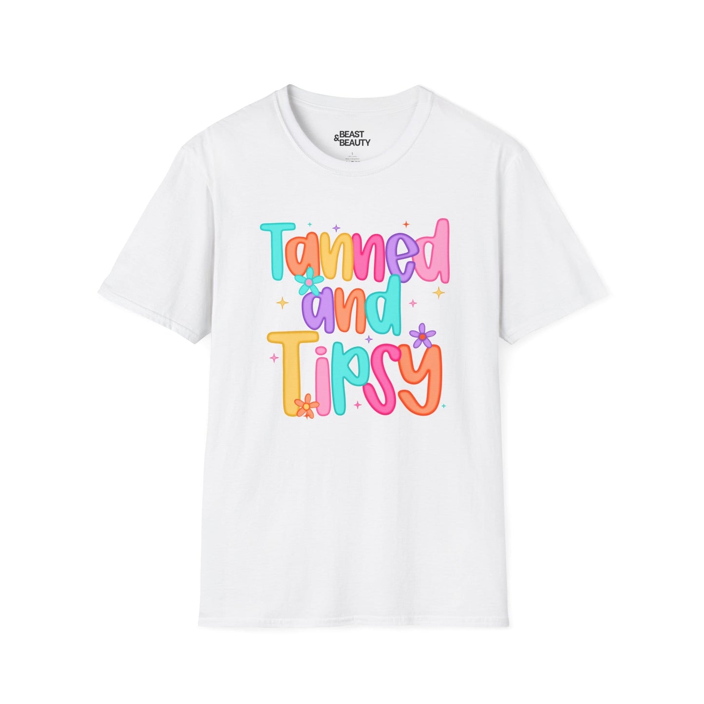 Tanned and Tipsy T-Shirt t-shirt product image 6 from Beast and Beauty