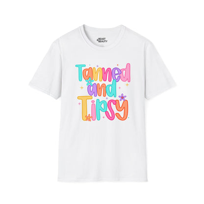 Tanned and Tipsy T-Shirt t-shirt product image 6 from Beast and Beauty