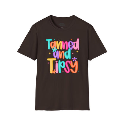 Tanned and Tipsy T-Shirt t-shirt product image 5 from Beast and Beauty