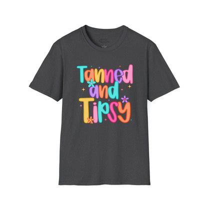 Tanned and Tipsy T-Shirt t-shirt product image 4 from Beast and Beauty