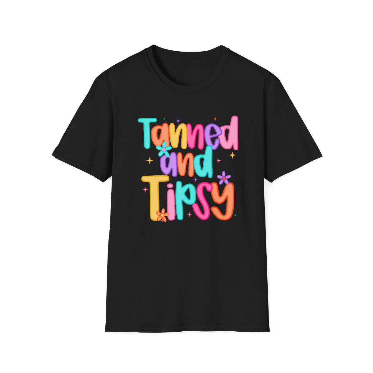 Tanned and Tipsy T-Shirt - funny t-shirt by Cheeky Business