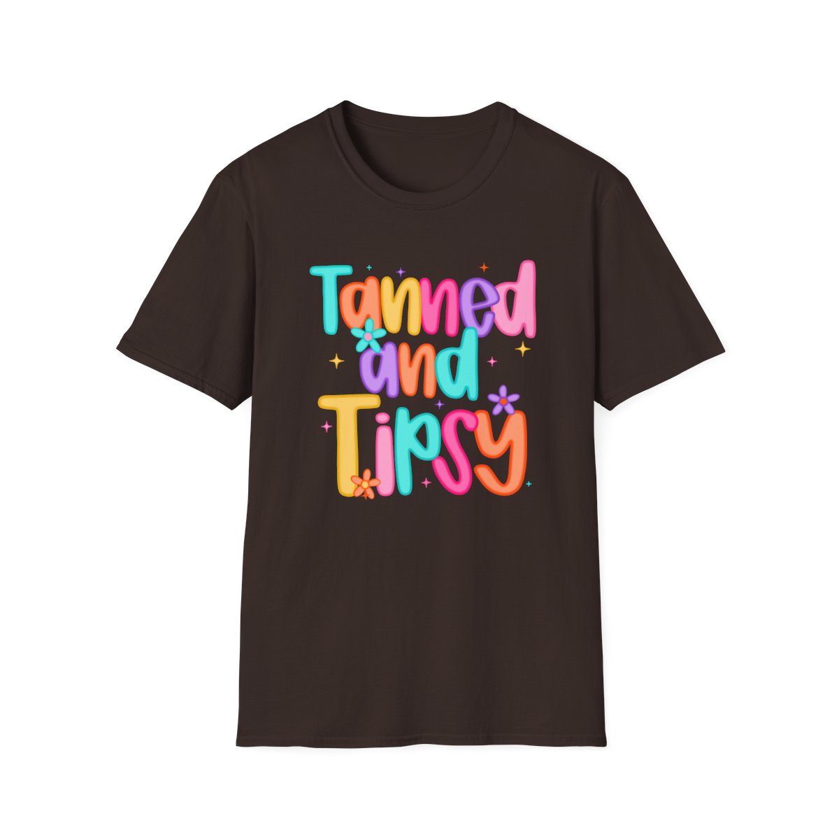 Tanned and Tipsy T-Shirt - funny t-shirt by Cheeky Business