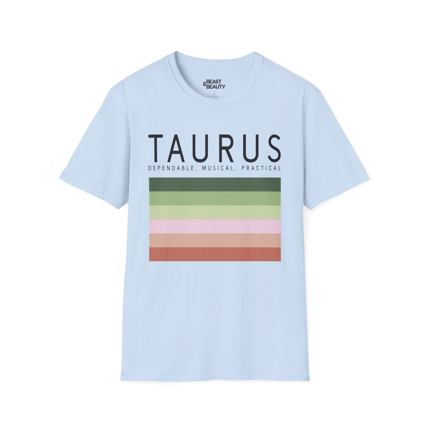 taurus zodiac graphic t-shirt t-shirt third colour product image