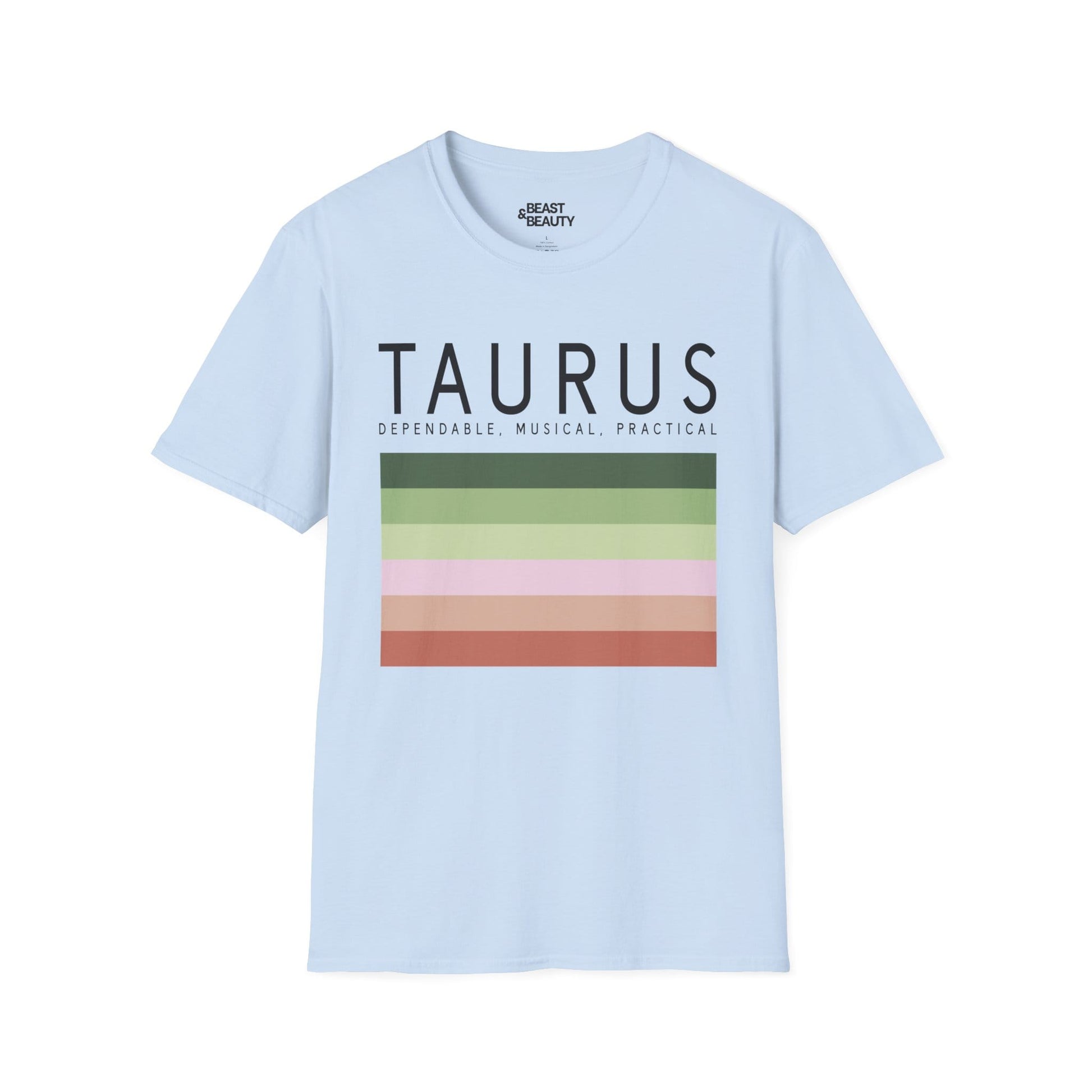 taurus zodiac graphic t-shirt t-shirt third colour product image