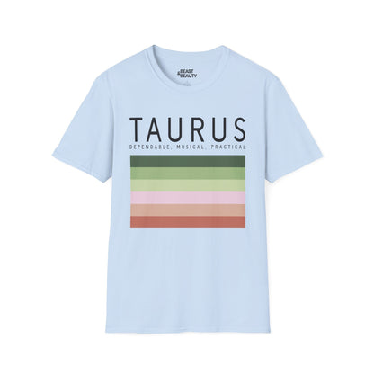 taurus zodiac graphic t-shirt t-shirt third colour product image