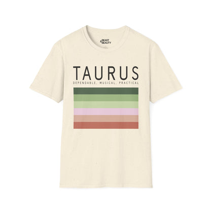taurus zodiac graphic t-shirt t-shirt second colour product image