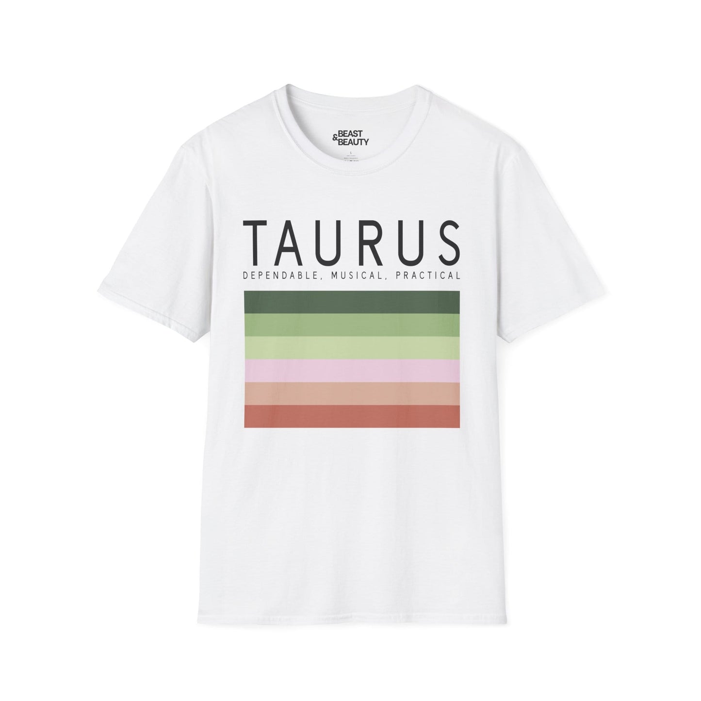 taurus zodiac graphic t-shirt t-shirt alternate colour product image