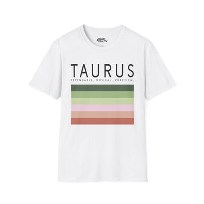 taurus zodiac graphic t-shirt t-shirt alternate colour product image