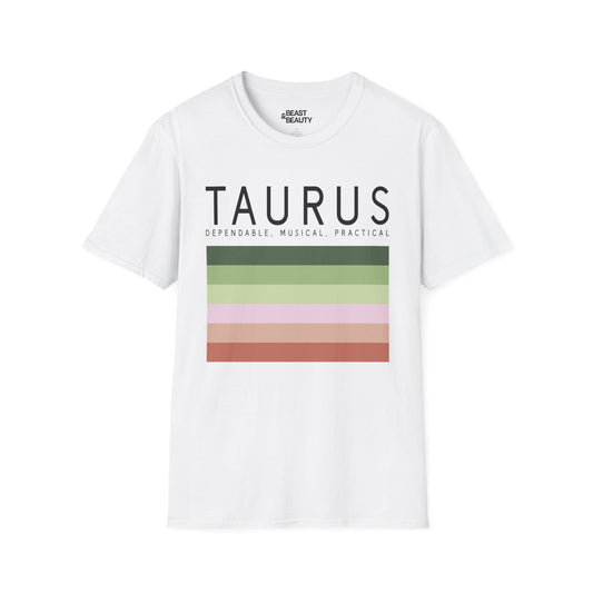 taurus zodiac graphic t-shirt t-shirt alternate colour product image