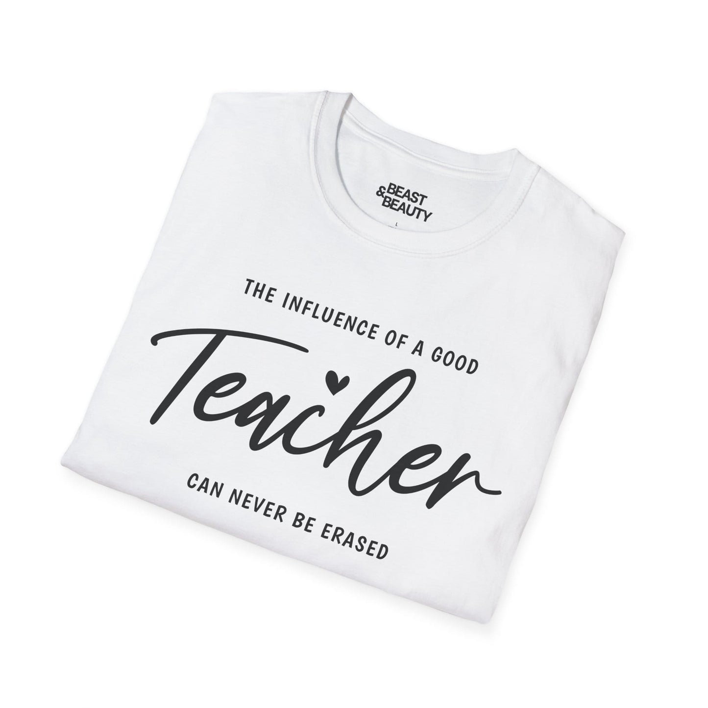 teacher influence inspirational t-shirt t-shirt fifth colour product image