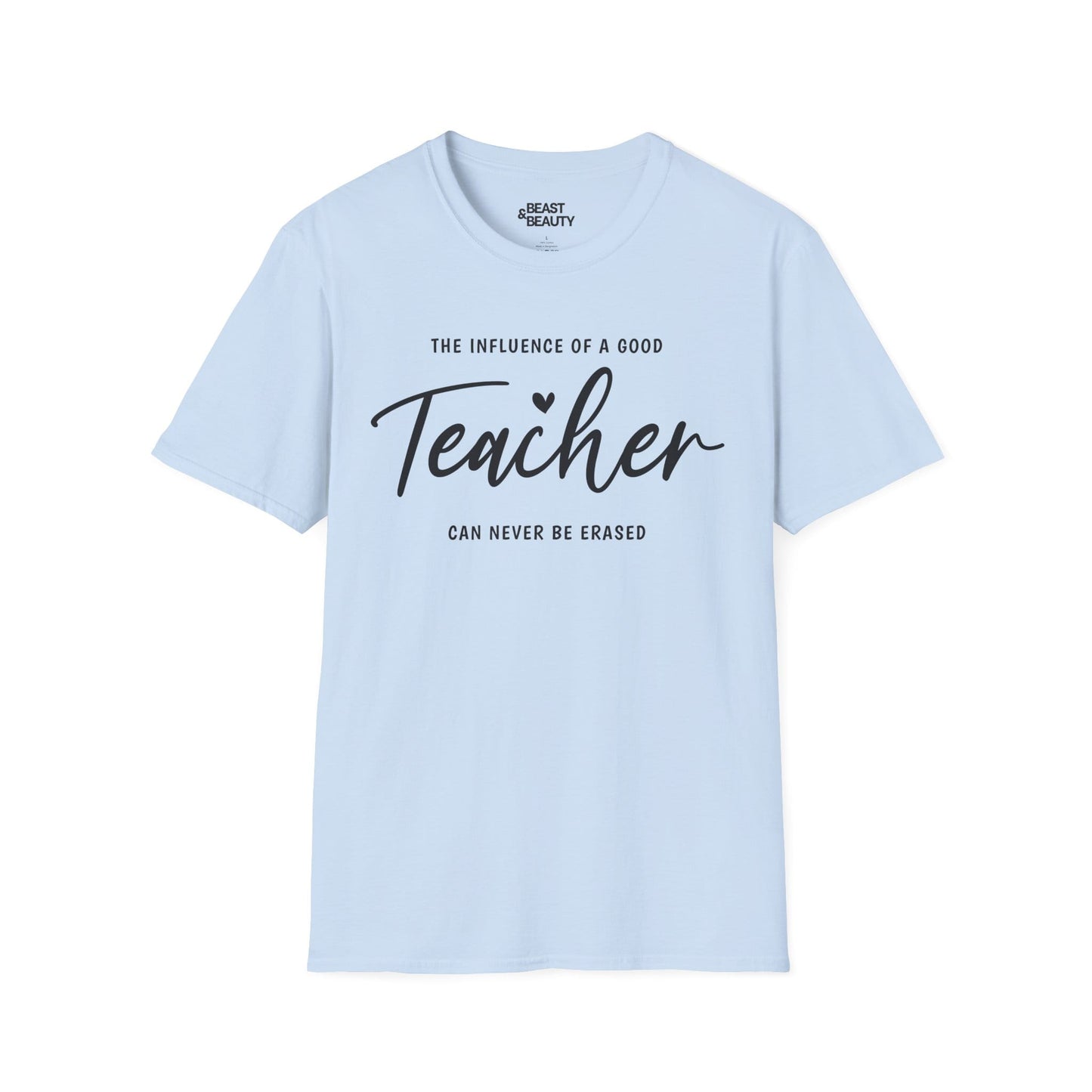 teacher influence inspirational t-shirt t-shirt third colour product image