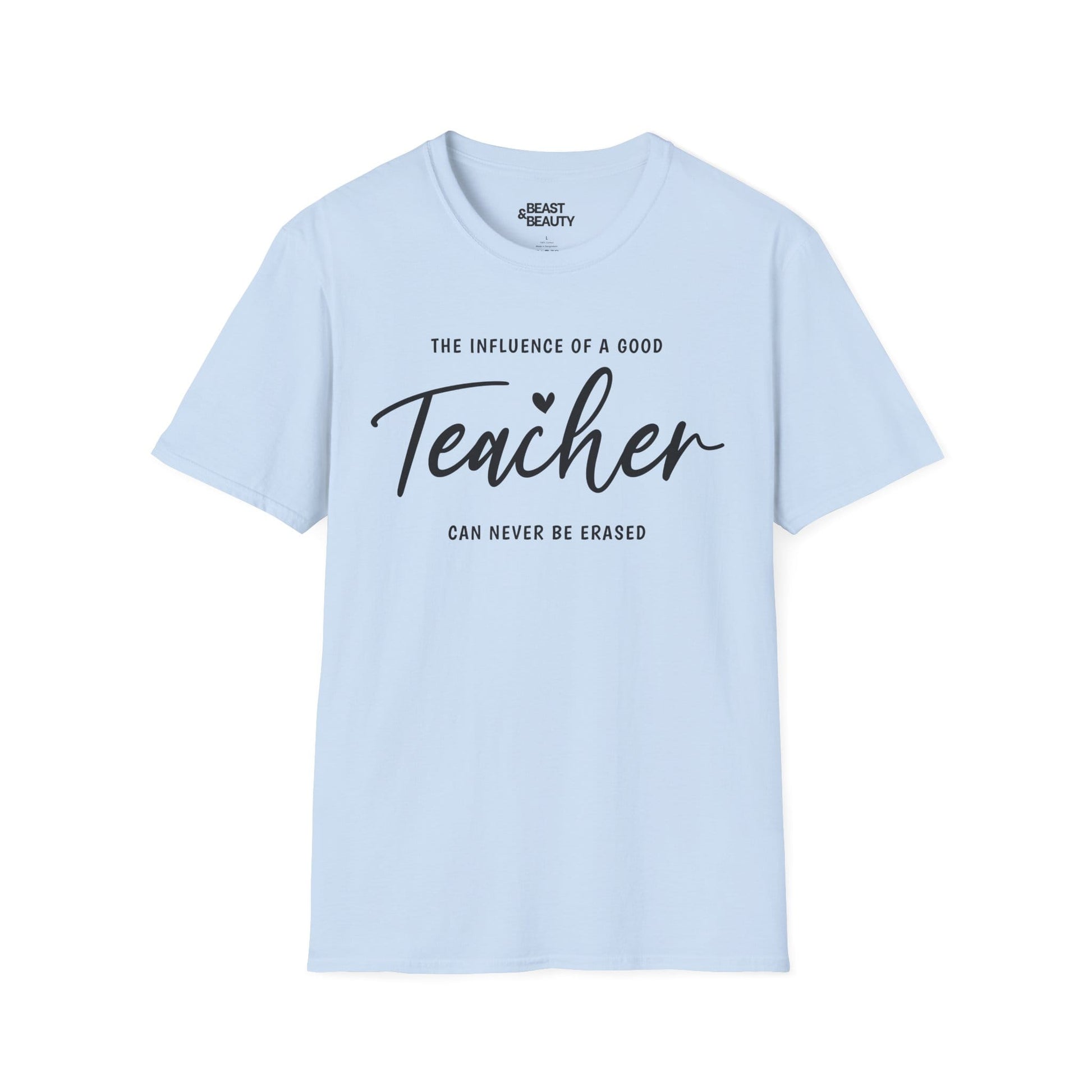 teacher influence inspirational t-shirt t-shirt third colour product image