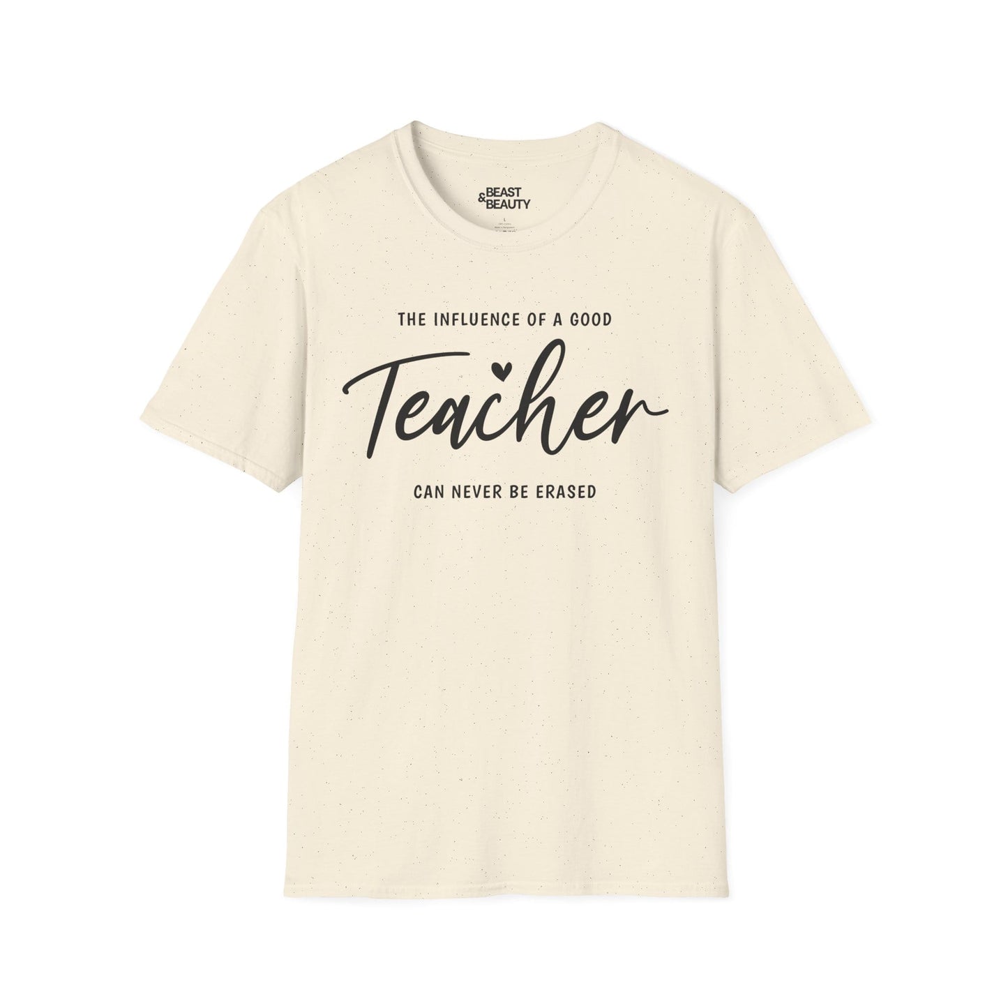 teacher influence inspirational t-shirt t-shirt alternate colour product image
