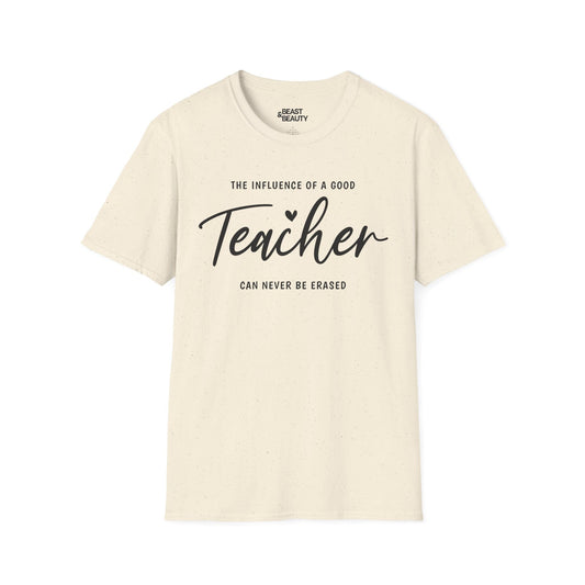 teacher influence inspirational t-shirt t-shirt alternate colour product image