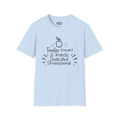 Teacher Noun T-Shirt t-shirt product image 4 from Beast and Beauty